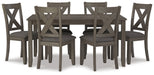 Caitbrook Dining Table and Chairs (Set of 7) - US Furniture & Mattress (Waterbury,CT)*