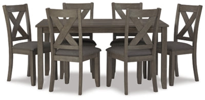 Caitbrook Dining Table and Chairs (Set of 7) - US Furniture & Mattress (Waterbury,CT)*