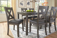 Caitbrook Dining Table and Chairs (Set of 7) - US Furniture & Mattress (Waterbury,CT)*