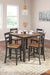 Gesthaven Counter Height Dining Table and 4 Barstools (Set of 5) - US Furniture & Mattress (Waterbury,CT)*