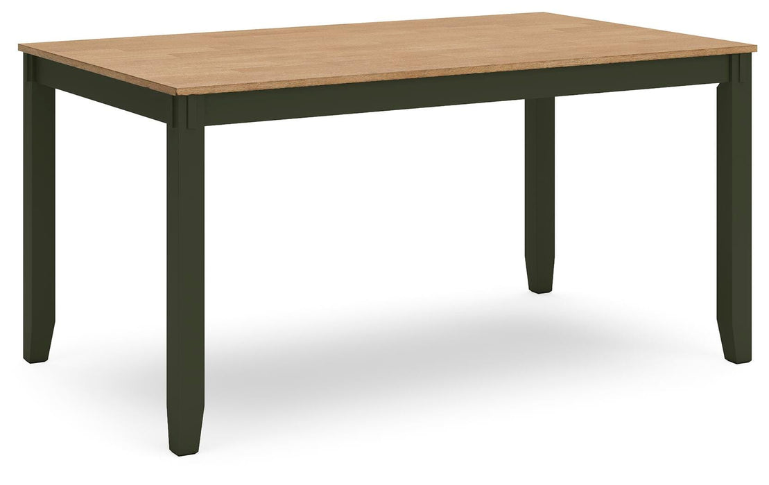 Gesthaven Dining Table with 4 Chairs and Bench (Set of 6) - US Furniture & Mattress (Waterbury,CT)*