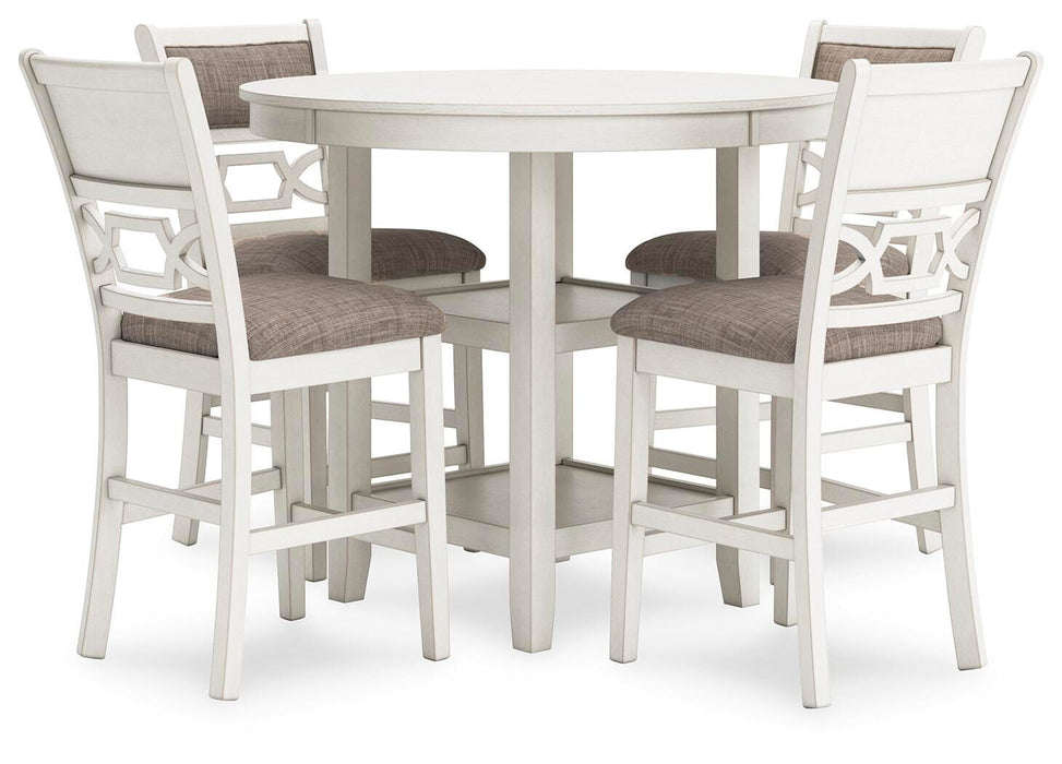 Erinberg Counter Height Dining Table and 4 Barstools (Set of 5) - US Furniture & Mattress (Waterbury,CT)*