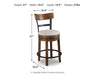 Valebeck Counter Height Bar Stool - US Furniture & Mattress (Waterbury,CT)*