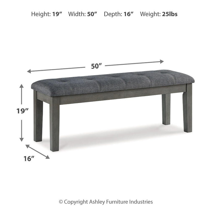 Hallanden 50" Dining Bench - US Furniture & Mattress (Waterbury,CT)*