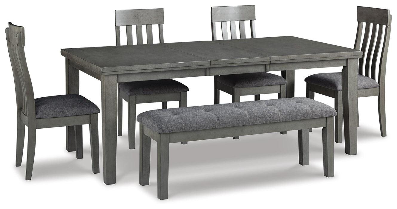 Hallanden Dining Room Set - US Furniture & Mattress (Waterbury,CT)*
