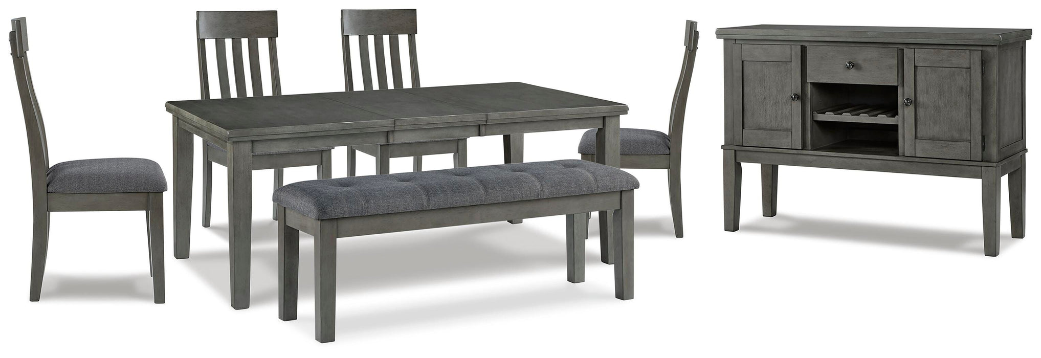 Hallanden Dining Room Set - US Furniture & Mattress (Waterbury,CT)*