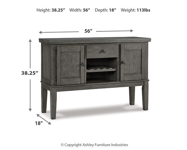 Hallanden Dining Server - US Furniture & Mattress (Waterbury,CT)*