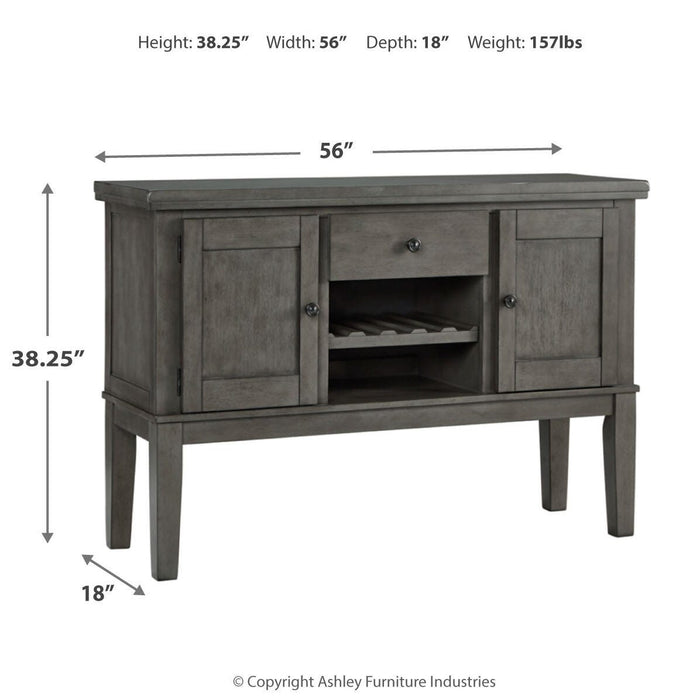 Hallanden Dining Server - US Furniture & Mattress (Waterbury,CT)*