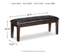 Haddigan Dining Bench - US Furniture & Mattress (Waterbury,CT)*