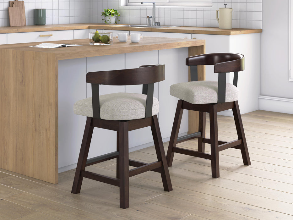 Haddigan Counter Height Barstool (Set of 2) - US Furniture & Mattress (Waterbury,CT)*