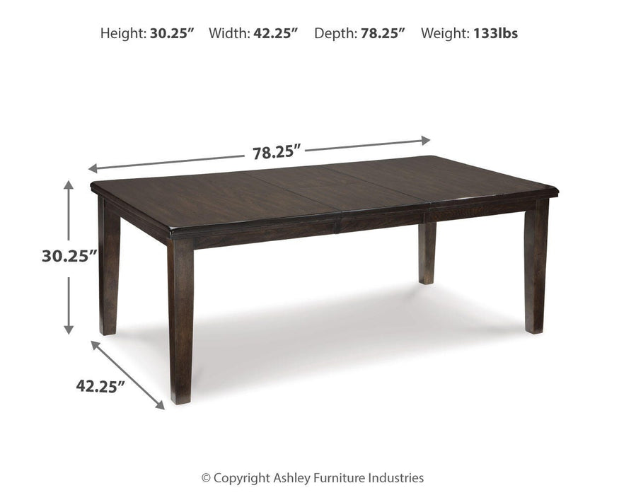 Haddigan Dining Extension Table - US Furniture & Mattress (Waterbury,CT)*