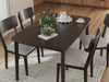 Mallenette Dining Table and 4 Chairs (Set of 5) - US Furniture & Mattress (Waterbury,CT)*