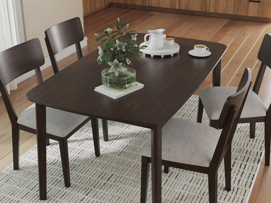 Mallenette Dining Table and 4 Chairs (Set of 5) - US Furniture & Mattress (Waterbury,CT)*