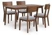Tameride Dining Table and 4 Chairs (Set of 5) - US Furniture & Mattress (Waterbury,CT)*