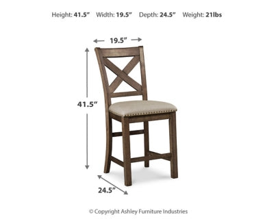 Moriville Counter Height Dining Set - US Furniture & Mattress (Waterbury,CT)*