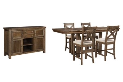 Moriville Counter Height Dining Set - US Furniture & Mattress (Waterbury,CT)*