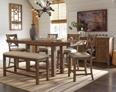 Moriville Counter Height Dining Set - US Furniture & Mattress (Waterbury,CT)*