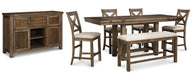 Moriville Counter Height Dining Set - US Furniture & Mattress (Waterbury,CT)*
