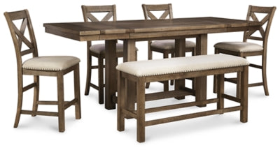 Moriville Counter Height Dining Set - US Furniture & Mattress (Waterbury,CT)*