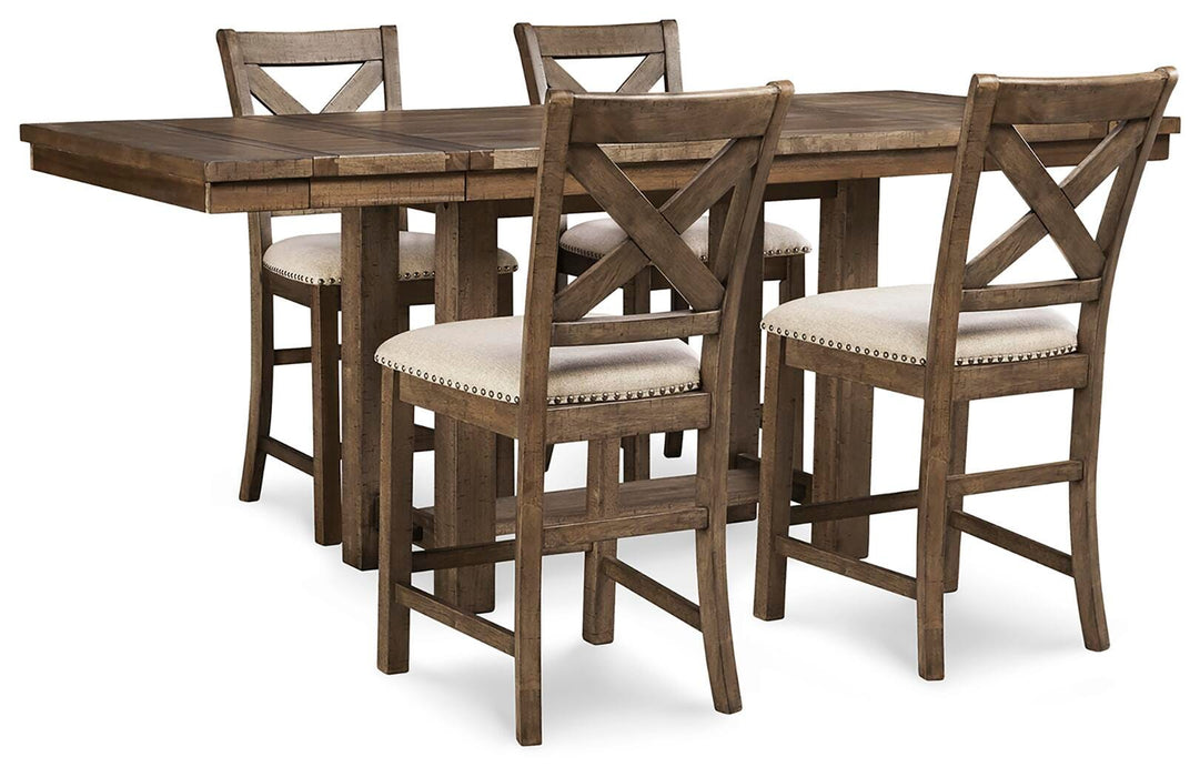 Moriville Counter Height Dining Set - US Furniture & Mattress (Waterbury,CT)*
