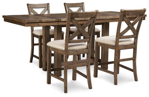 Moriville Counter Height Dining Set - US Furniture & Mattress (Waterbury,CT)*