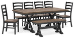 Wildenauer Dining Package - US Furniture & Mattress (Waterbury,CT)*