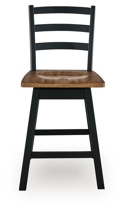 Wildenauer Counter Height Swivel Barstool - US Furniture & Mattress (Waterbury,CT)*