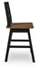 Wildenauer Counter Height Swivel Barstool - US Furniture & Mattress (Waterbury,CT)*