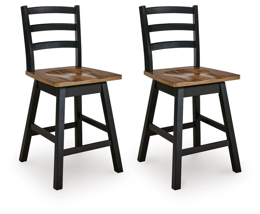Wildenauer Counter Height Swivel Barstool - US Furniture & Mattress (Waterbury,CT)*