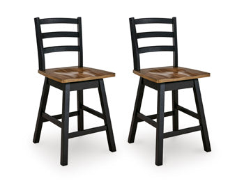 Wildenauer Counter Height Swivel Barstool - US Furniture & Mattress (Waterbury,CT)*