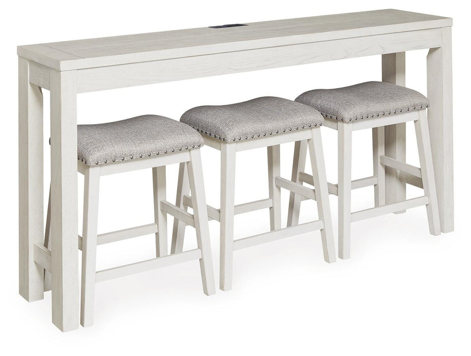 Robbinsdale Counter Height Dining Table and 3 Barstools Set - US Furniture & Mattress (Waterbury,CT)*