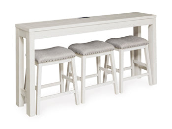 Robbinsdale Counter Height Dining Table and 3 Barstools Set - US Furniture & Mattress (Waterbury,CT)*