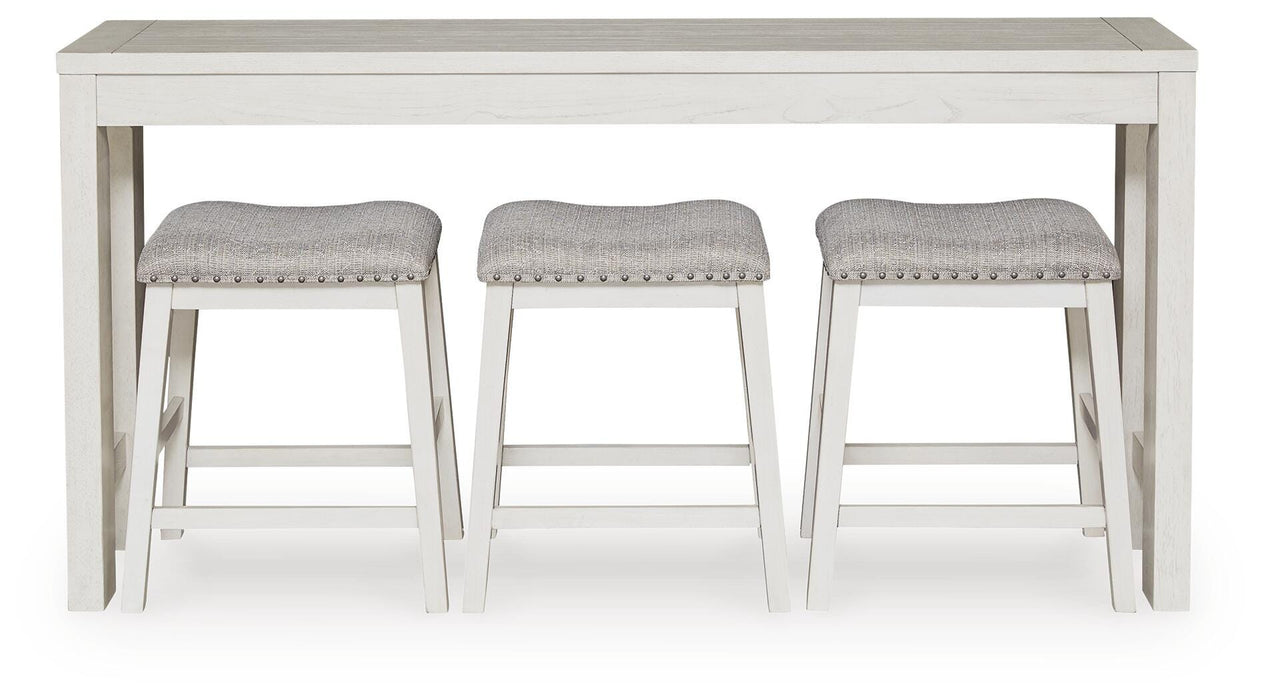 Robbinsdale Counter Height Dining Table and 3 Barstools Set - US Furniture & Mattress (Waterbury,CT)*