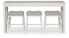 Robbinsdale Counter Height Dining Table and 3 Barstools Set - US Furniture & Mattress (Waterbury,CT)*