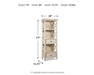 Bolanburg Display Cabinet - US Furniture & Mattress (Waterbury,CT)*