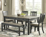 Tyler Creek Dining Set - US Furniture & Mattress (Waterbury,CT)*