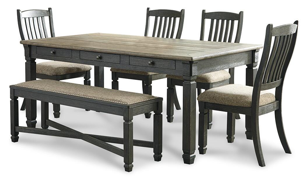 Tyler Creek Dining Set - US Furniture & Mattress (Waterbury,CT)*