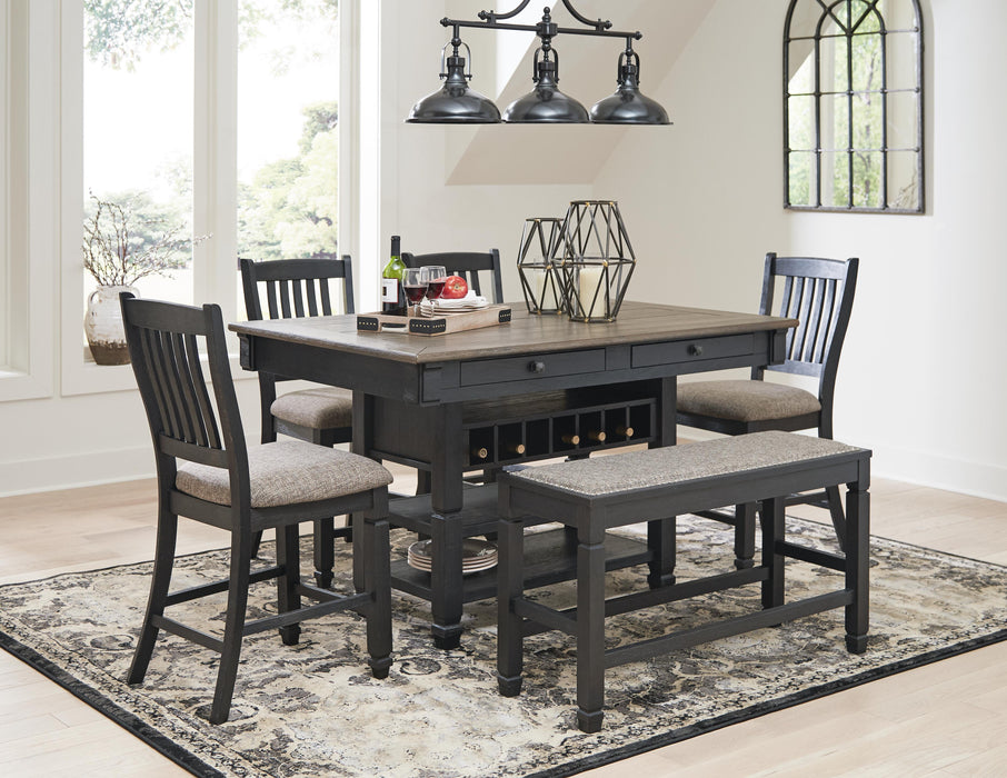 Tyler Creek Counter Height Dining Set - US Furniture & Mattress (Waterbury,CT)*