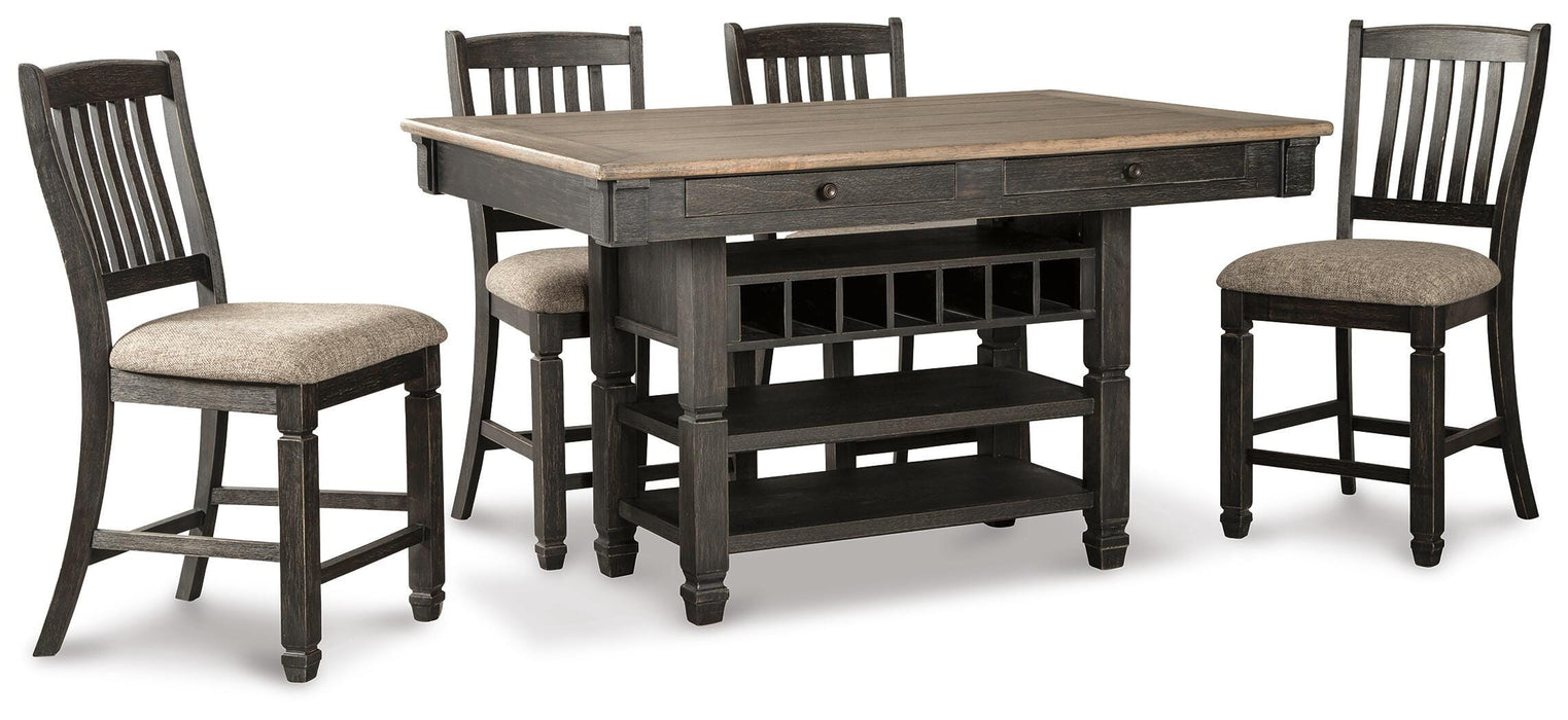 Tyler Creek Counter Height Dining Set - US Furniture & Mattress (Waterbury,CT)*