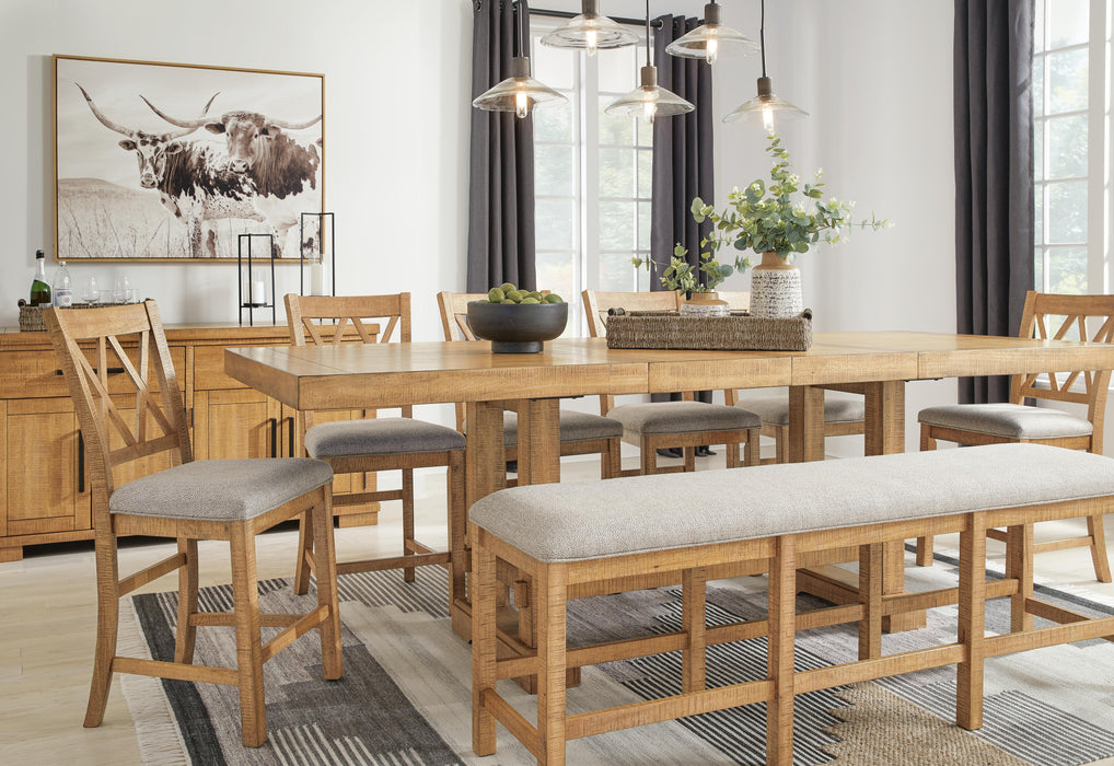 Havonplane 72" Counter Height Dining Bench - US Furniture & Mattress (Waterbury,CT)*