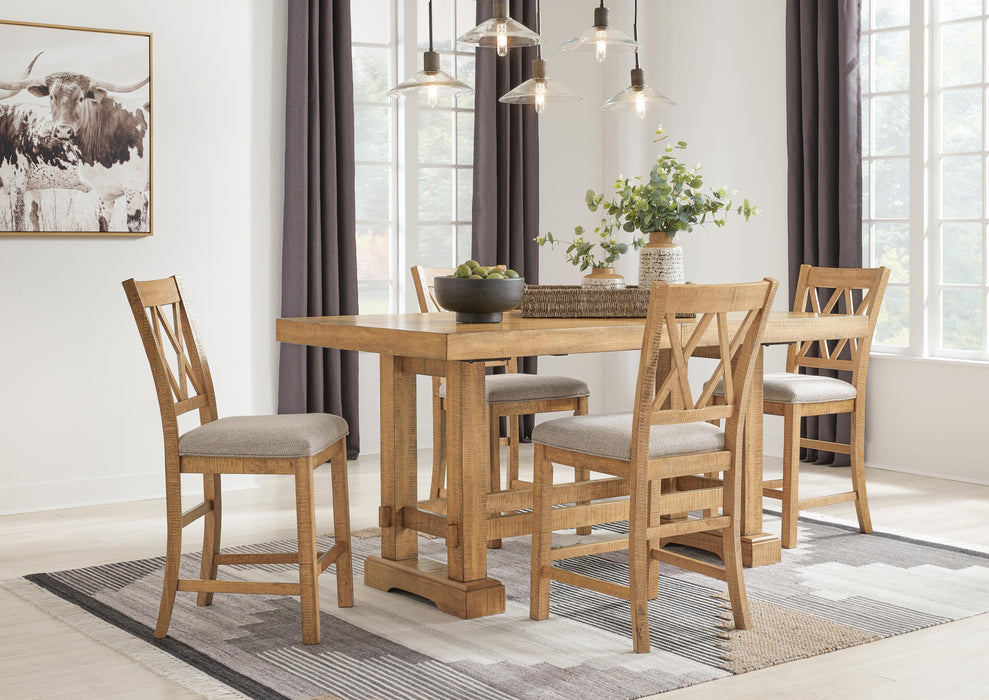 Havonplane Counter Height Barstool - US Furniture & Mattress (Waterbury,CT)*