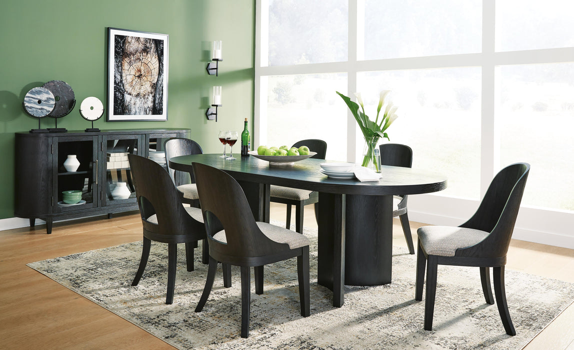 Rowanbeck Dining Package - US Furniture & Mattress (Waterbury,CT)*