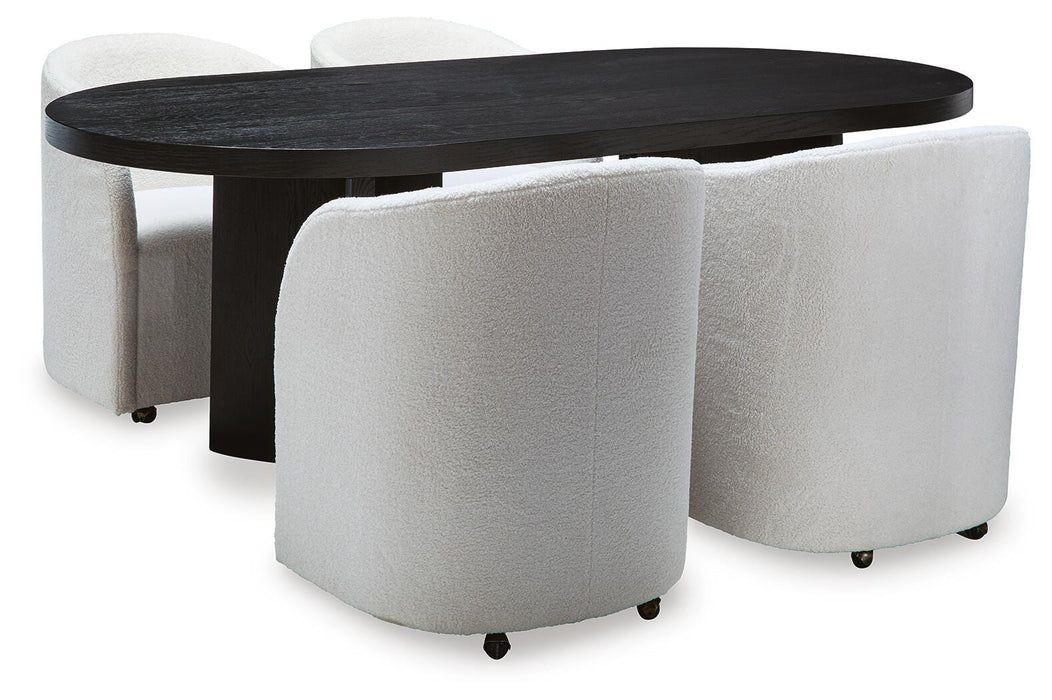Rowanbeck Dining Package - US Furniture & Mattress (Waterbury,CT)*