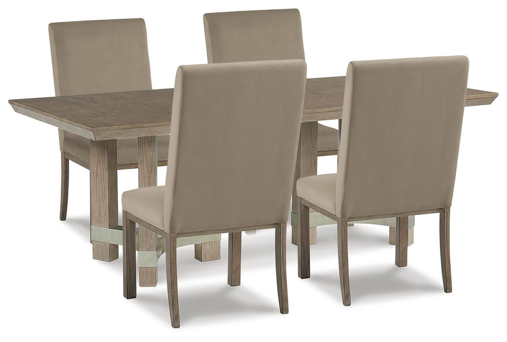 Chrestner Dining Set - US Furniture & Mattress (Waterbury,CT)*