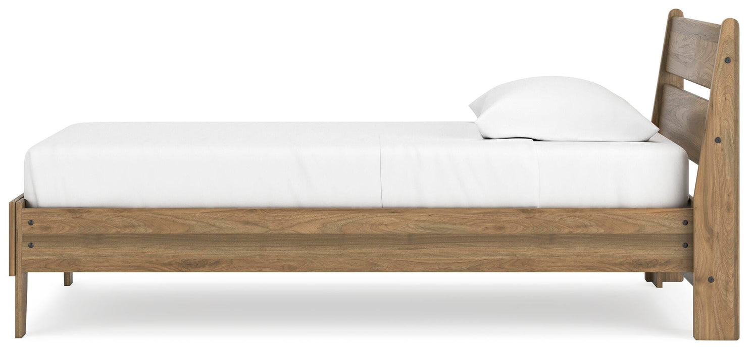 Deanlow Bed - US Furniture & Mattress (Waterbury,CT)*