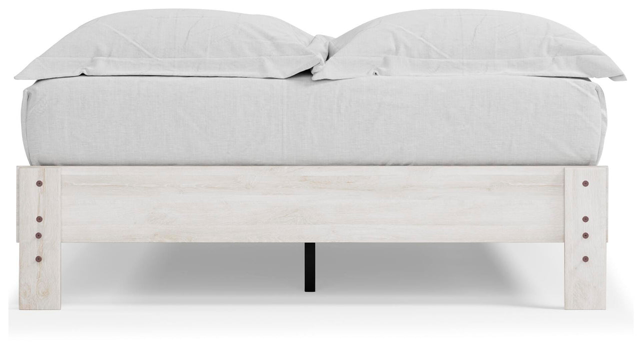 Shawburn Queen Platform Bed - US Furniture & Mattress (Waterbury,CT)*