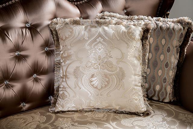 Albacete Sofa Campage & Walnut - US Furniture & Mattress (Waterbury,CT)*