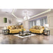 Viscontti Gold/Gray Sofa, Gold - US Furniture & Mattress (Waterbury,CT)*