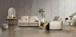 ALTAMURA Power Loveseat, Gray & Beige - US Furniture & Mattress (Waterbury,CT)*