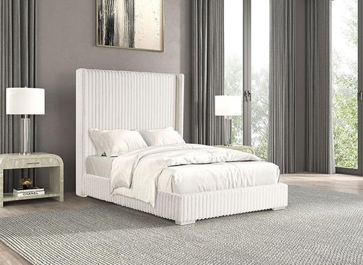 Cadwell E.King, Queen, & Full Bed White, Gray, & Black - US Furniture & Mattress (Waterbury,CT)*